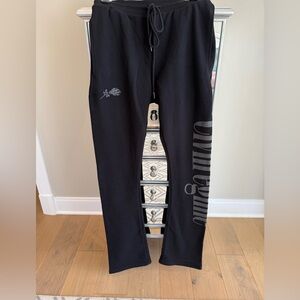 Civil Regime Concrete Flare Fleece Pants - Small